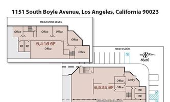 Warehouse Space for Rent located at 1151-1155 S Boyle Ave Los Angeles, CA 90023
