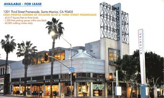Office Space for Rent located at 1201 3rd Street Promenade Santa Monica, CA 90401