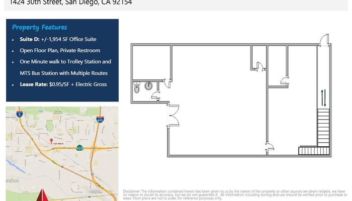 Warehouse Space for Rent at 1424 30th St San Diego, CA 92154 - #7