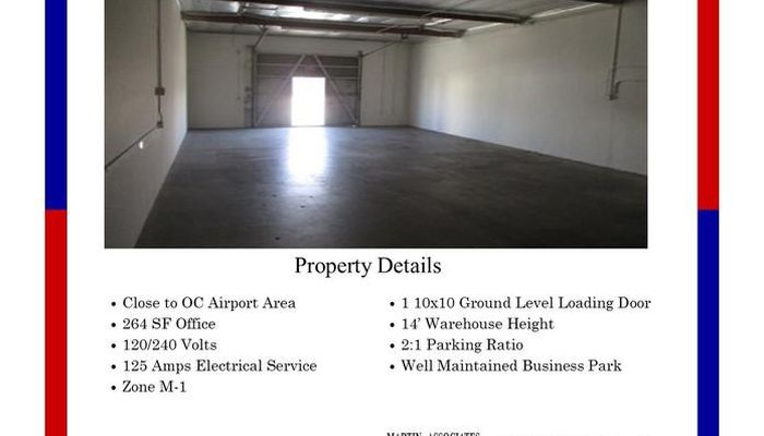 Warehouse Space for Rent at 2021 S Eastwood Ave Santa Ana, CA 92705 - #3
