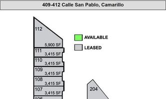 Warehouse Space for Rent located at 412 Calle San Pablo Camarillo, CA 93012