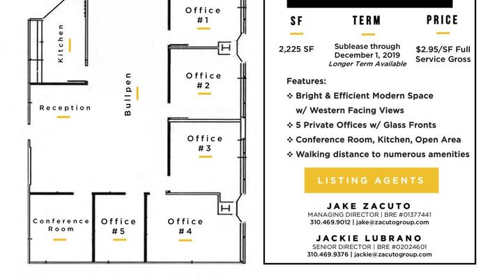 Office Space for Rent at 11766 Wilshire Blvd Los Angeles, CA 90025 - #2