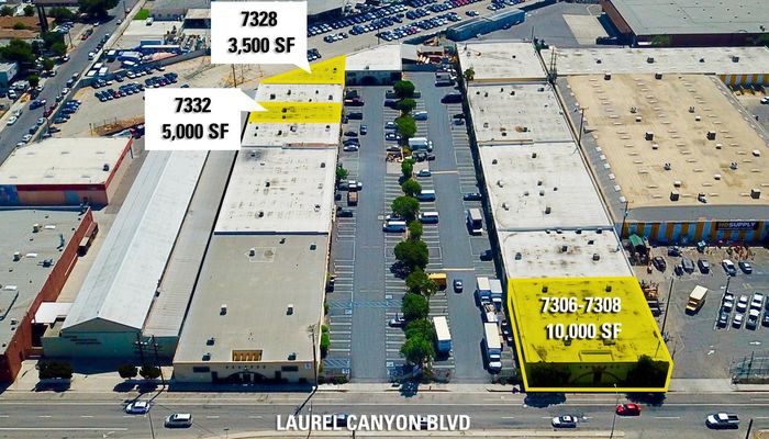 Warehouse Space for Rent at 7306-7344 Laurel Canyon Blvd North Hollywood, CA 91605 - #1