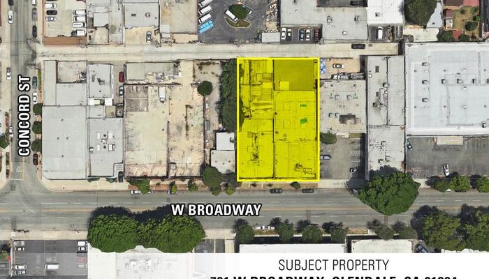 Warehouse Space for Rent at 701 W Broadway Glendale, CA 91204 - #2
