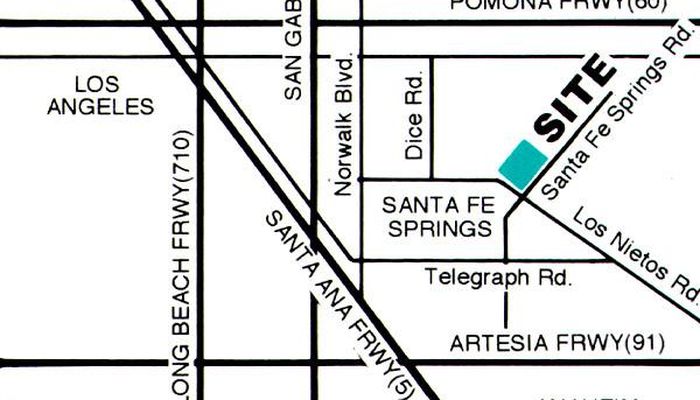 Warehouse Space for Rent at 12425-12441 Los Nietos Rd Santa Fe Springs, CA 90670 - #2