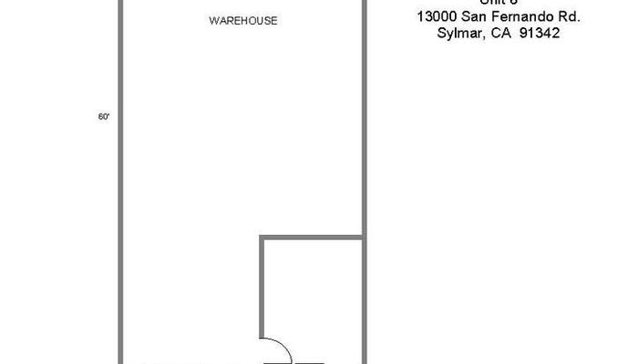 Warehouse Space for Rent at 13000-13010 San Fernando Rd Sylmar, CA 91342 - #5