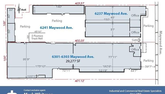 Warehouse Space for Rent at 6301-6303 Maywood Ave Huntington Park, CA 90255 - #1
