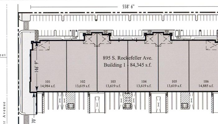 Warehouse Space for Rent at 895 S Rockefeller Ave Ontario, CA 91761 - #8