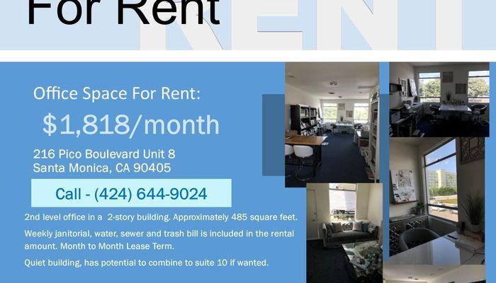 Office Space for Rent at 216 Pico Blvd Santa Monica, CA 90405 - #7