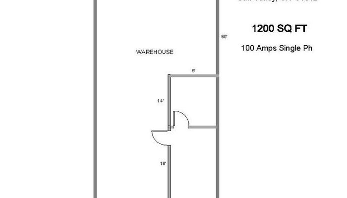 Warehouse Space for Rent at 11760 Roscoe Blvd Sun Valley, CA 91352 - #9