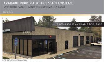 Warehouse Space for Rent located at 2933 Gold Pan Ct Rancho Cordova, CA 95670