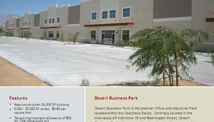 Warehouse Space for Rent at 77551 El Duna Court Palm Desert, CA 92211 - #2
