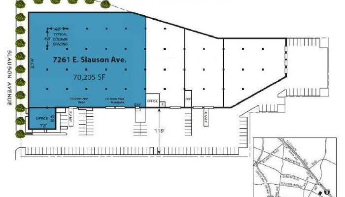 Warehouse Space for Rent at 7261-7271 E Slauson Ave Commerce, CA 90040 - #4