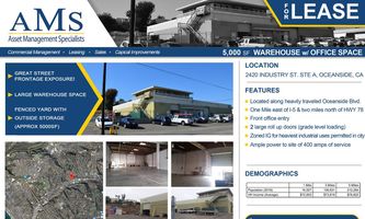 Warehouse Space for Rent located at 2420 Industry St Oceanside, CA 92054