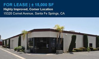Warehouse Space for Rent located at 15320 Cornet Ave Santa Fe Springs, CA 90670