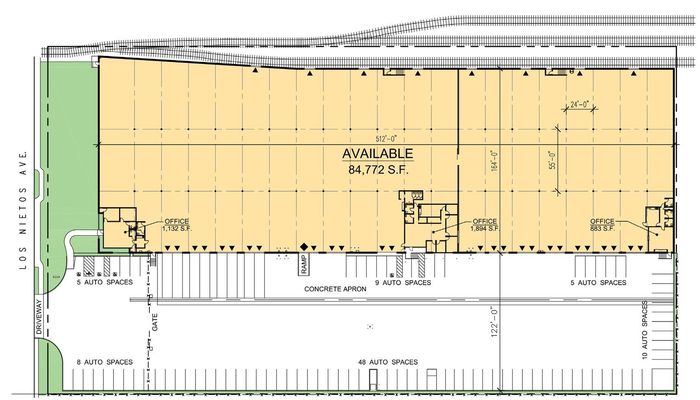 Warehouse Space for Rent at 12425-12441 Los Nietos Rd Santa Fe Springs, CA 90670 - #9