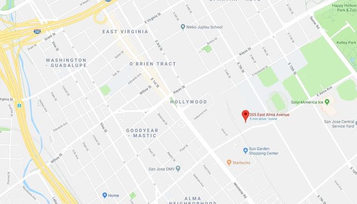 Warehouse Space for Rent at 205 E Alma Ave San Jose, CA 95112 - #4
