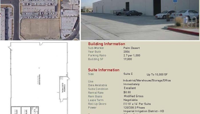 Warehouse Space for Rent at 38698A El Viento Rd Palm Desert, CA 92211 - #5