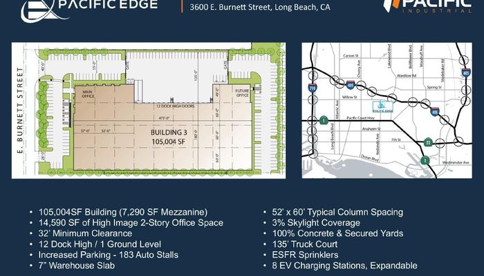 Warehouse Space for Rent at 3600 E Burnett Ave Long Beach, CA 90809 - #3
