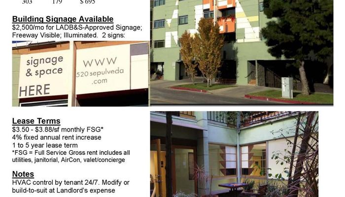 Office Space for Rent at 520 S. Sepulveda Blvd. Los Angeles, CA 90049 - #1