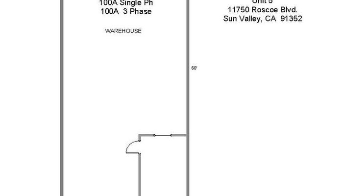 Warehouse Space for Rent at 11750-11754 Roscoe Blvd Sun Valley, CA 91352 - #9