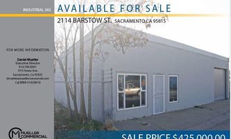 Warehouse Space for Sale located at 2114 Barstow St Sacramento, CA 95815