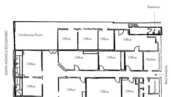 Office Space for Rent at 717-721 Santa Monica Blvd Santa Monica, CA 90401 - #7