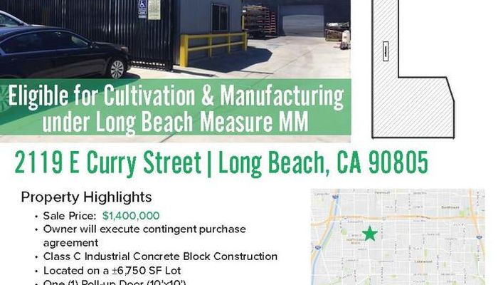 Warehouse Space for Sale at 2119 E Curry St Long Beach, CA 90805 - #1