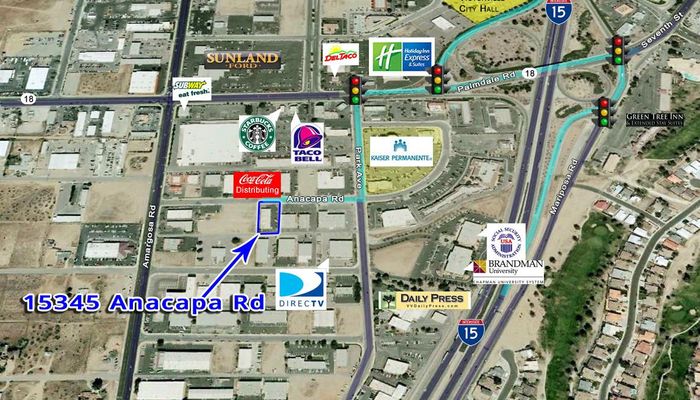 Warehouse Space for Rent at 15345 Anacapa Rd Victorville, CA 92392 - #1