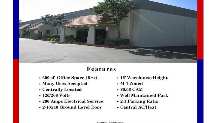 Warehouse Space for Rent at 500 Harrington St Corona, CA 92880 - #1