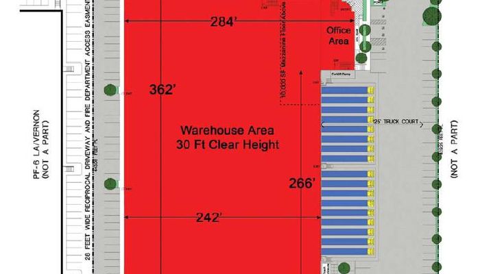 Warehouse Space for Rent at 3232 E Washington Blvd Vernon, CA 90058 - #3